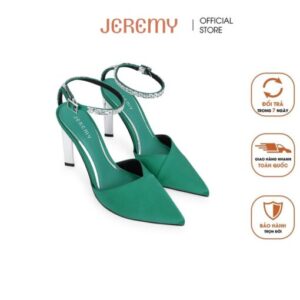 Giày Sandal Mũi Nhọn Nữ đính Cườm Jeremy Sn0002 (1)